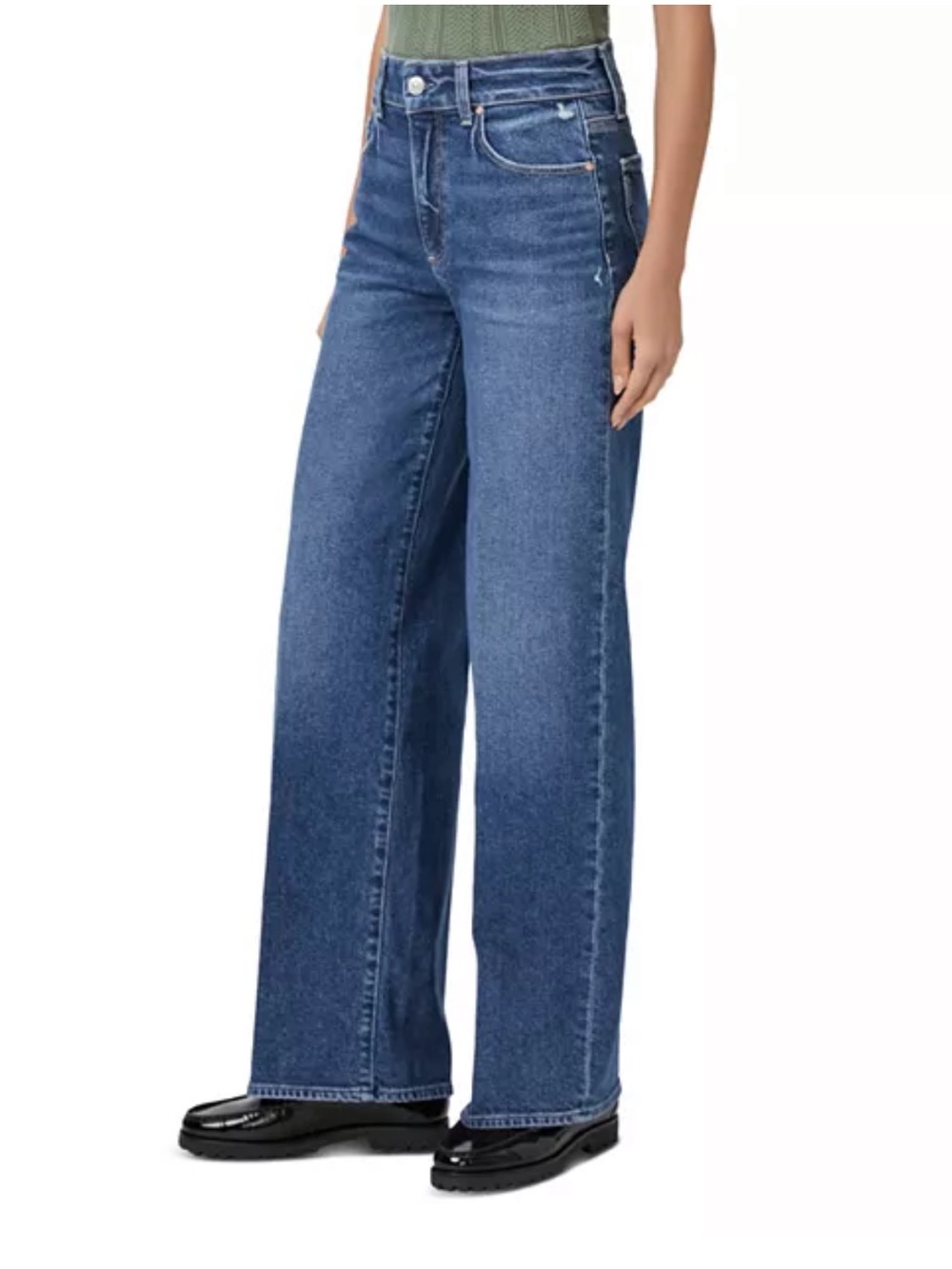 Sasha High-Rise Stretch Wide-Leg Jeans - Picture 4 of 4